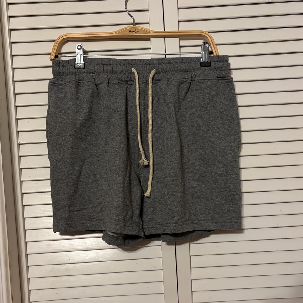 So What Basic Gray Men's Shorts